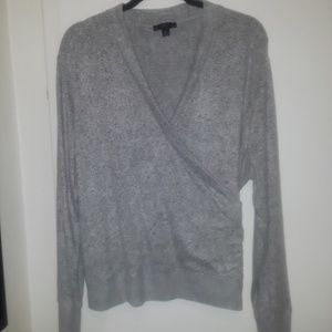 NWOT J Crew Faux wrap Sweater